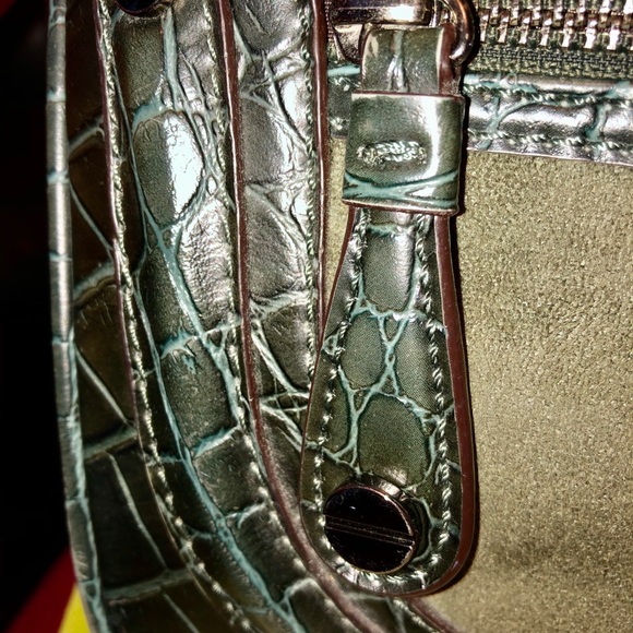Vintage Nine West Swedette Bag - Picture 8 of 15